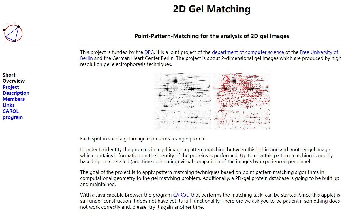 2D Gel Matching