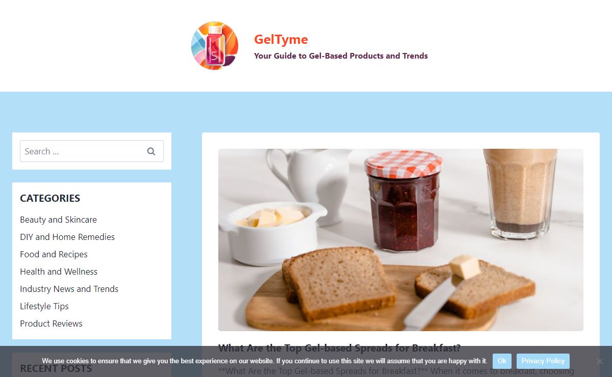 GelTyme - Your Guide to Gel-Based Products and Trends