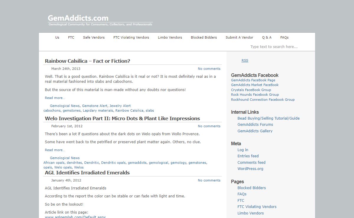 GemAddicts.com