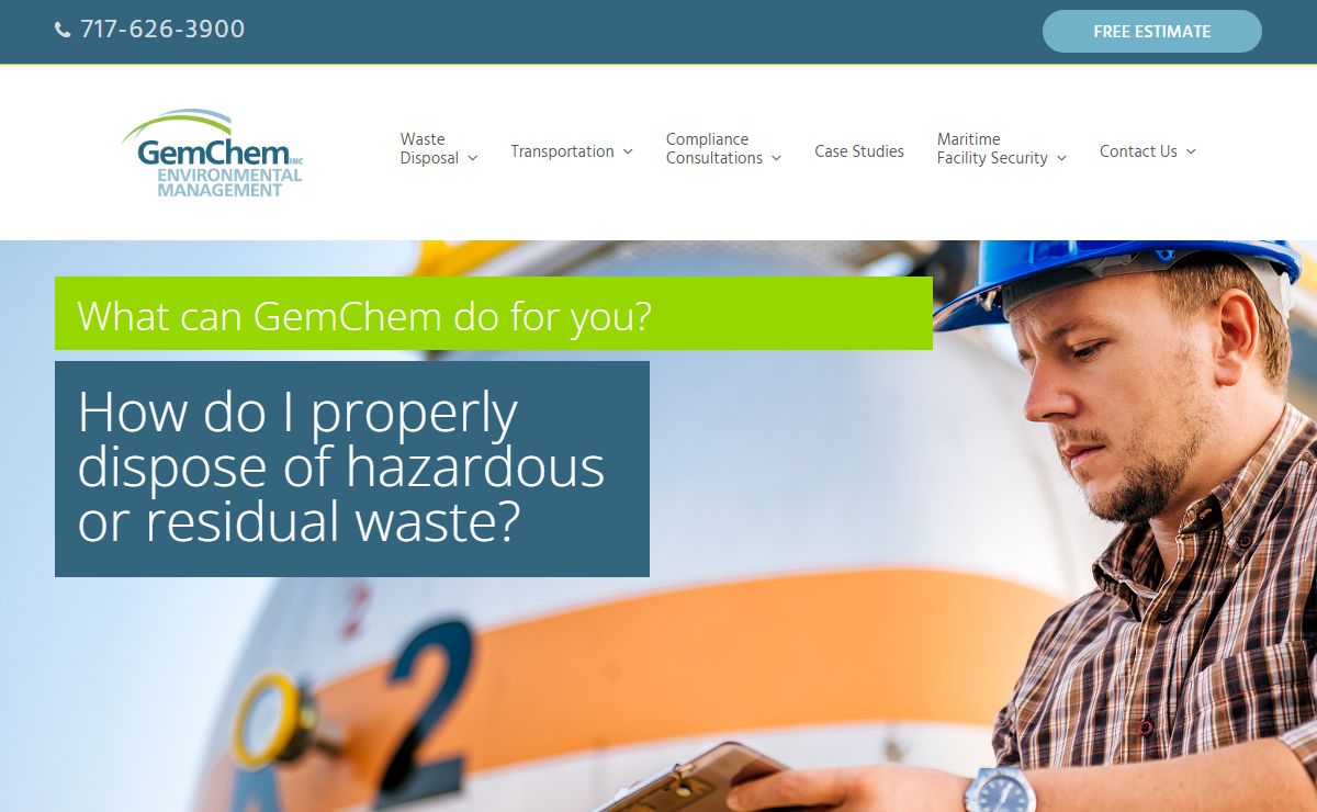 Environmental Waste Management Services | GemChem