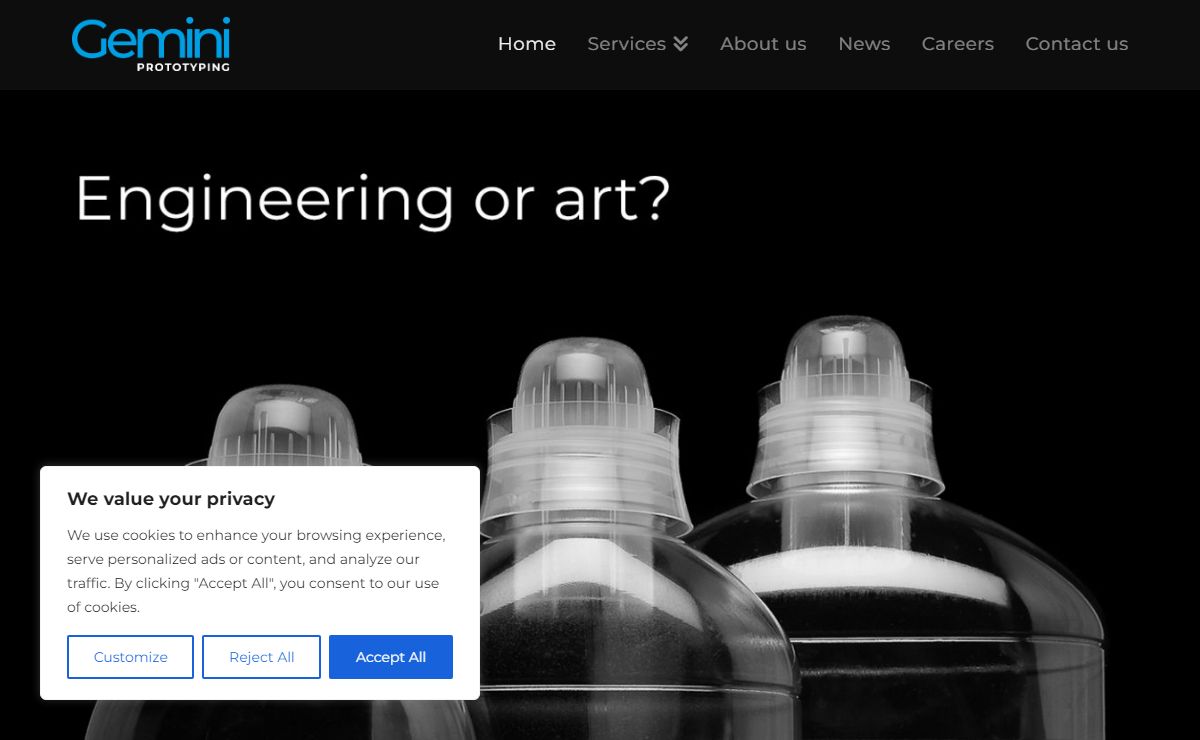 Gemini Prototyping | Partners in Perfection
