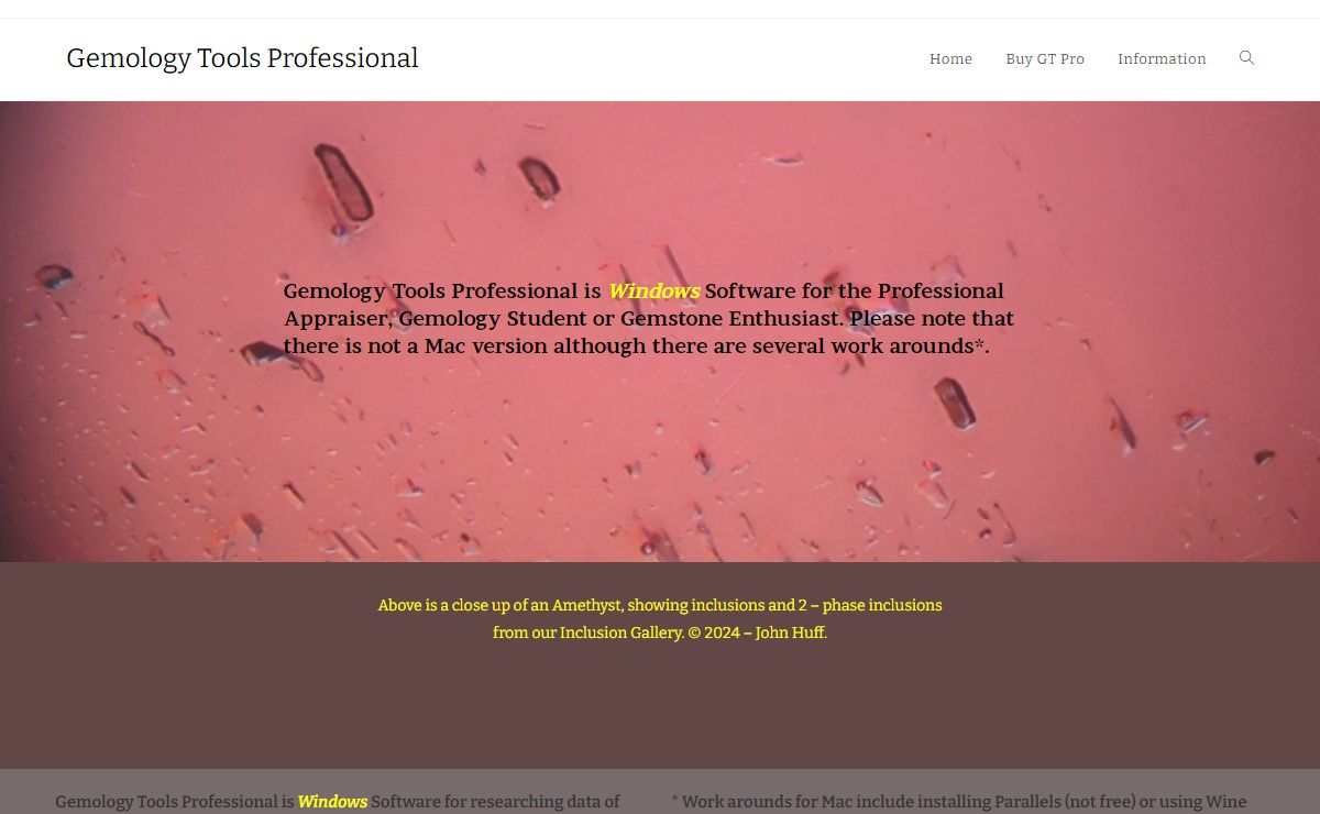 Gemology Tools Professional – Gemology Software