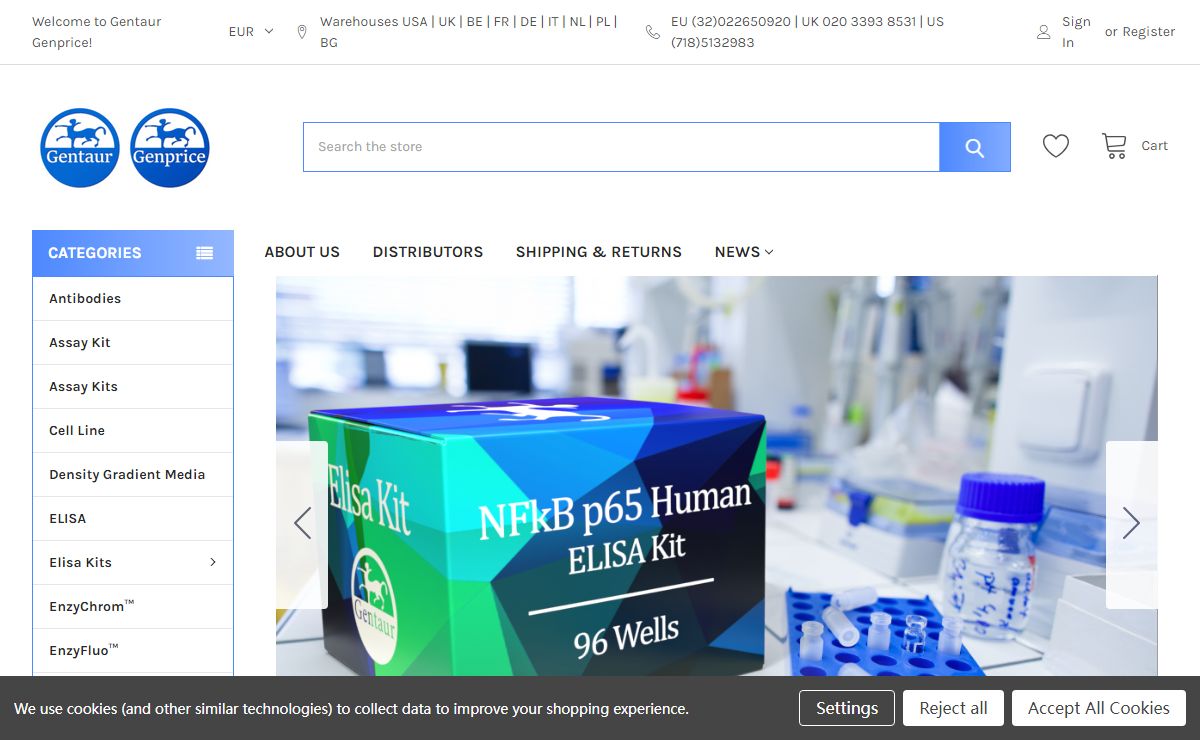 Gentaur Genprice | La Research & Lab Diagnostic Tools
