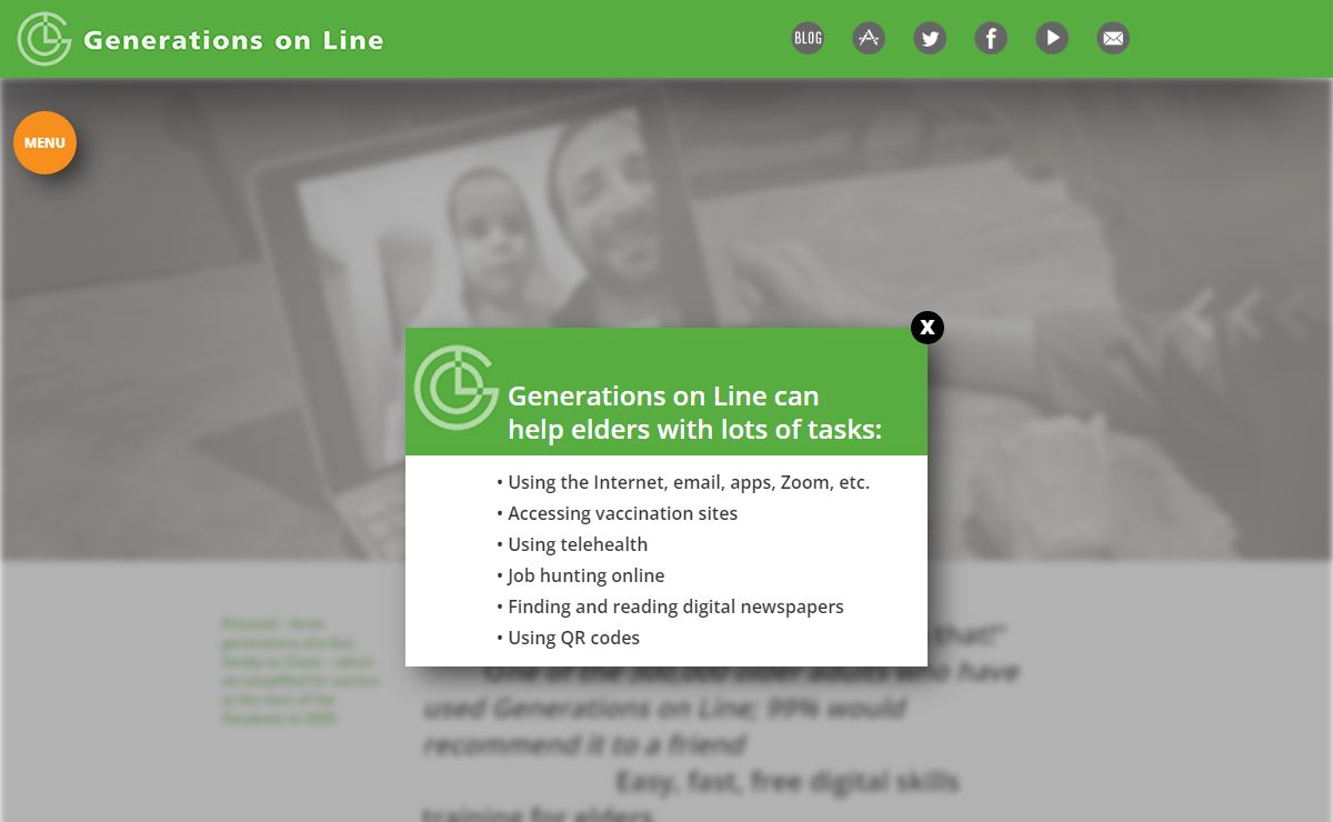 Generations on Line