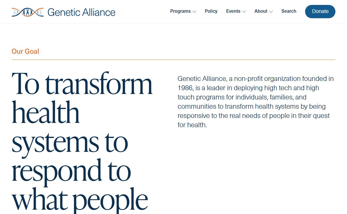 Genetic Alliance