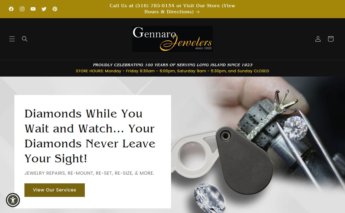 Gennaro Jewelers: Long Island's Most Trusted Jewelry Store