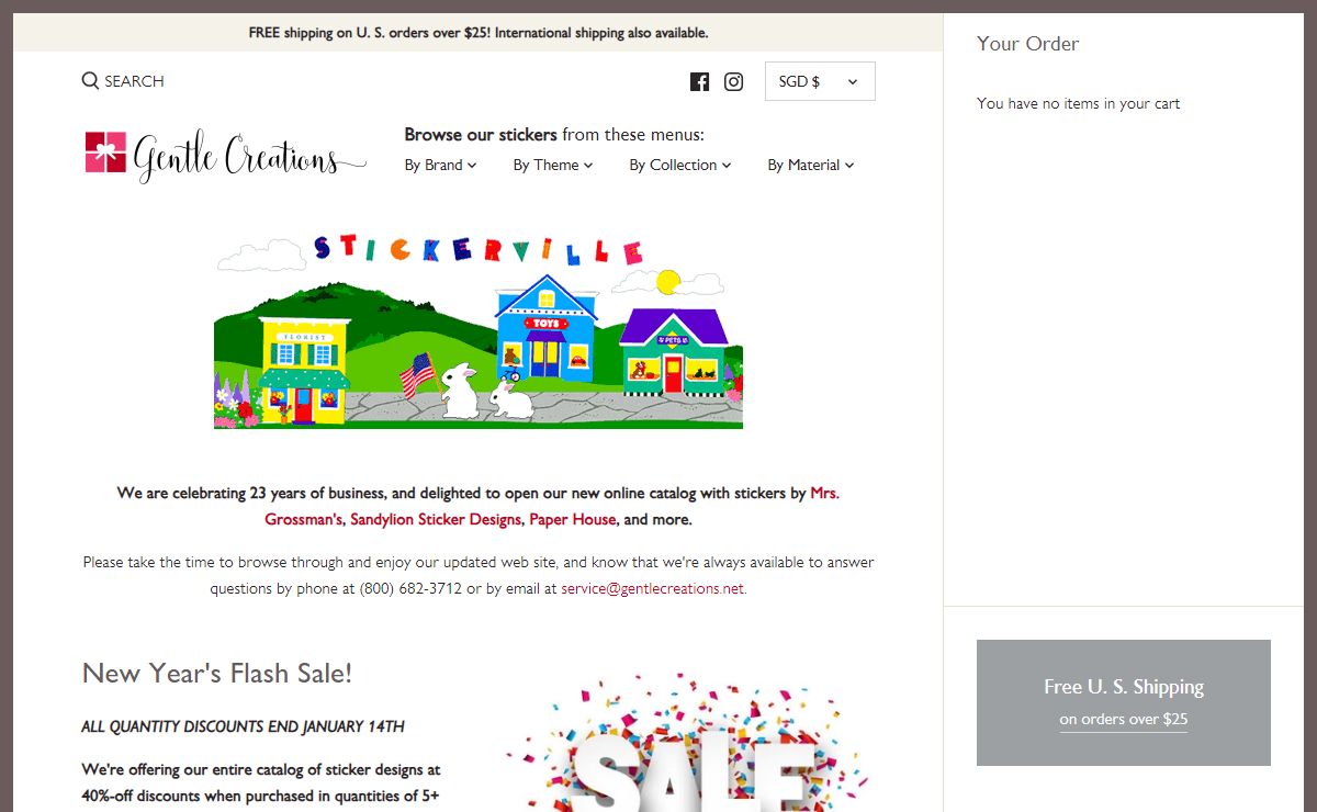 Buy Mrs. Grossman's Stickers, Sandylion, and Gifted Line! – Gentle Creations