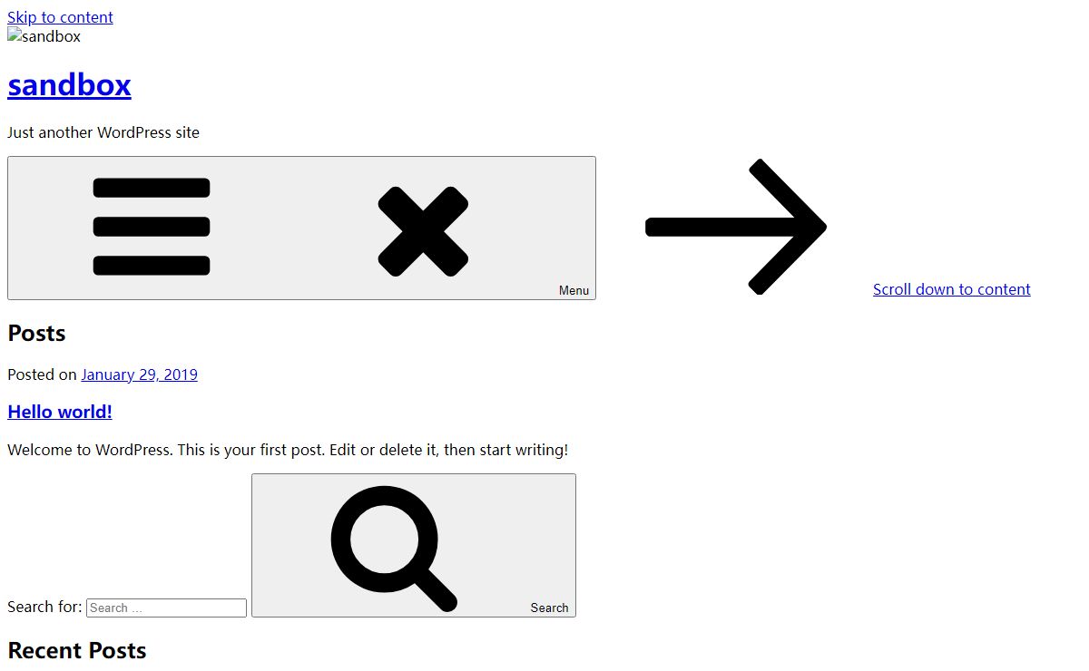 sandbox – Just another WordPress site