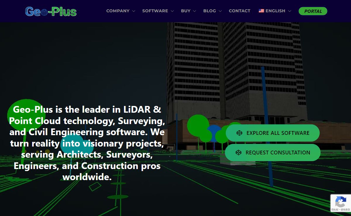 Geo-Plus | LiDAR, Land Surveying, and Civil Engineering Software