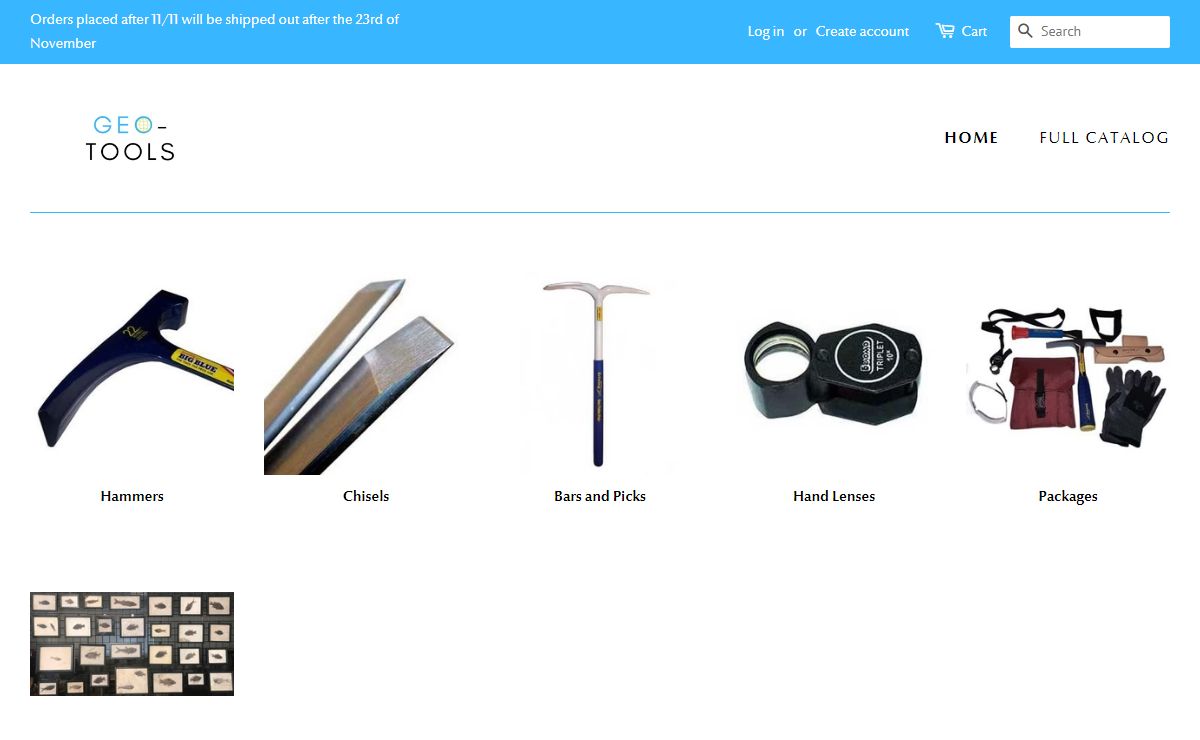 Geological Tools and Outfitter, LLC – Geo-Tools