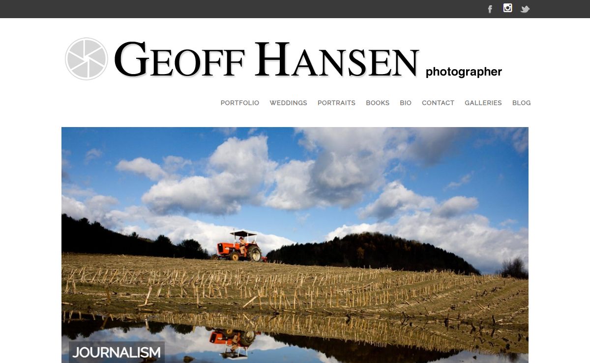 Geoff Hansen ~ Photographer