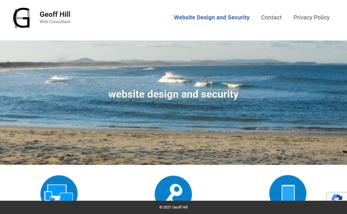 Geoff Hill – Web Consultant