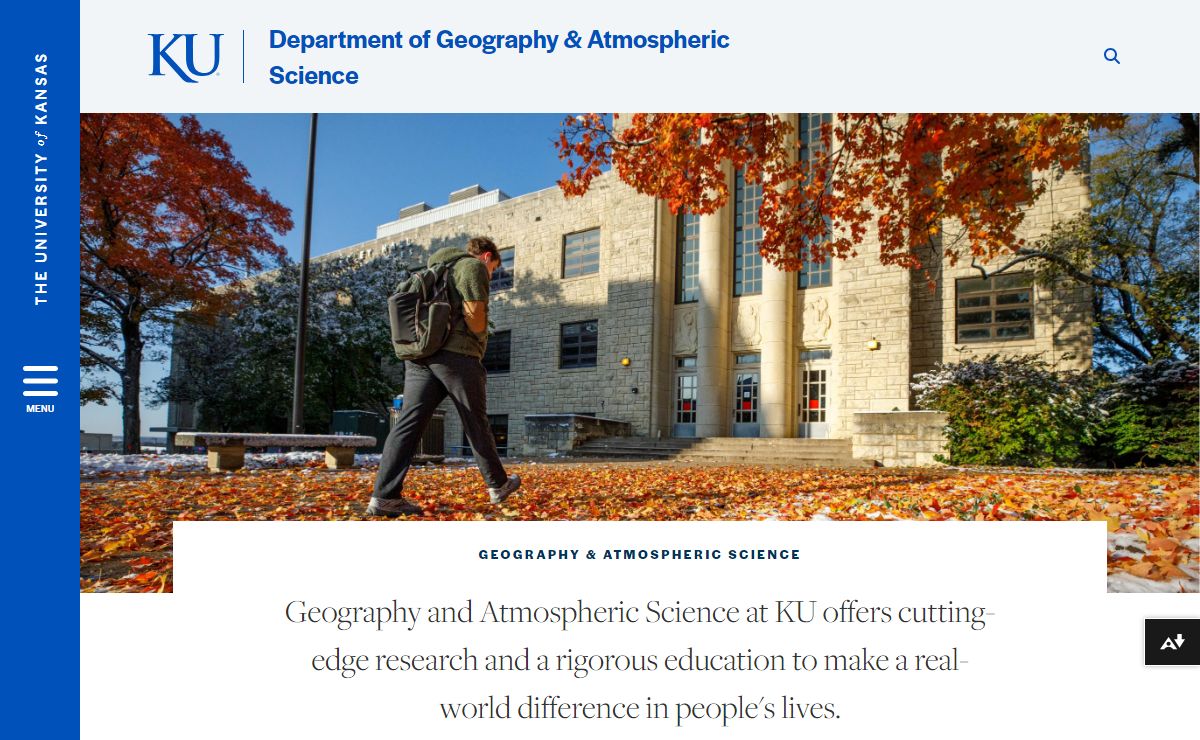 Home | Department of Geography & Atmospheric Science