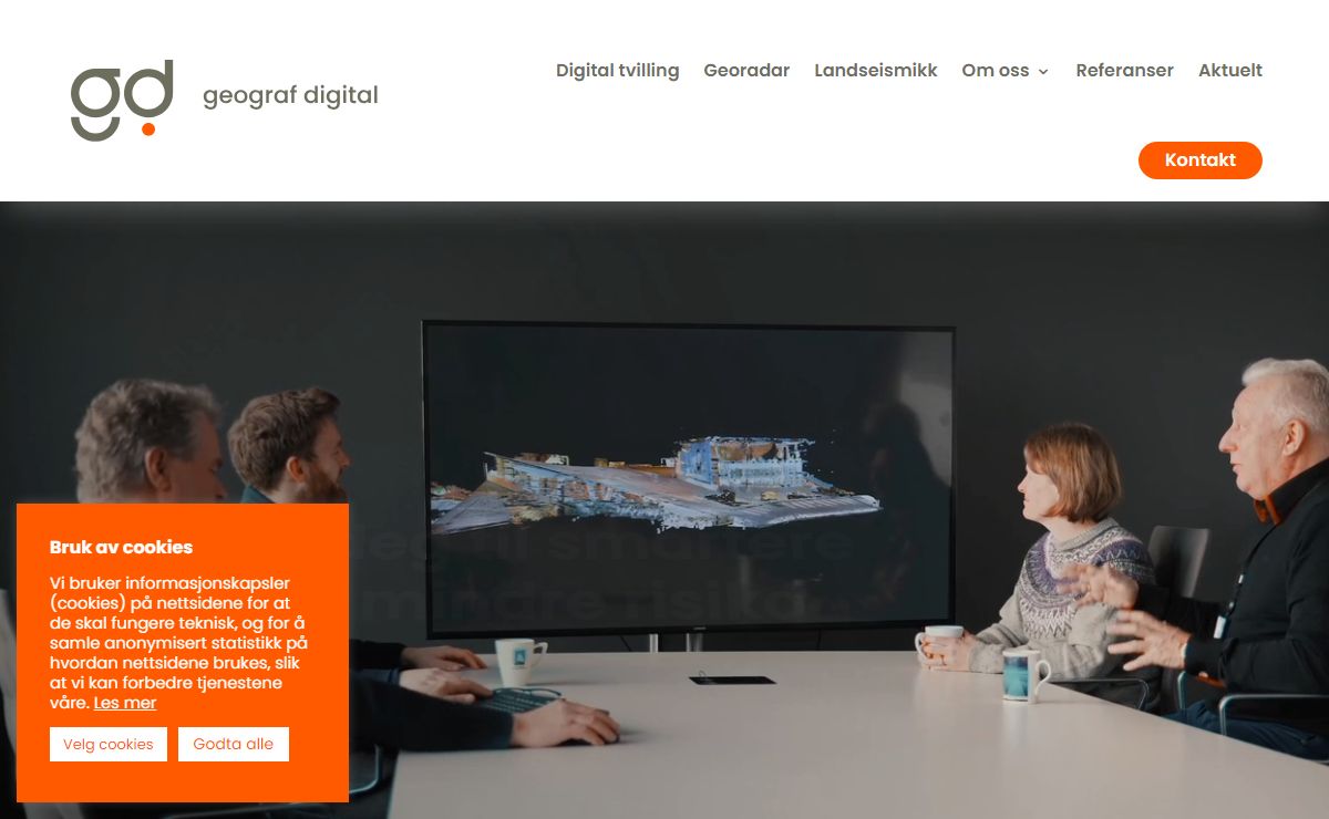 Geograf Digital - Vi digitaliserer byggebransjen