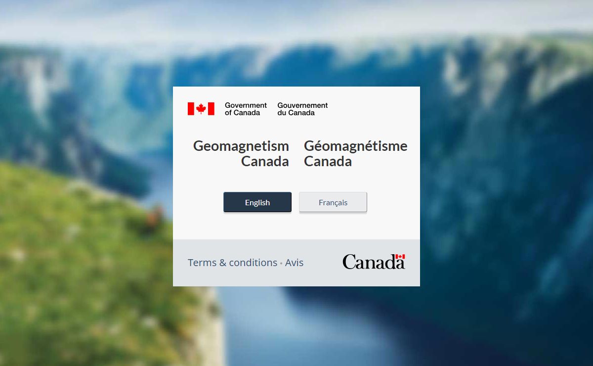 Geomagnetism Canada / Géomagnétisme Canada