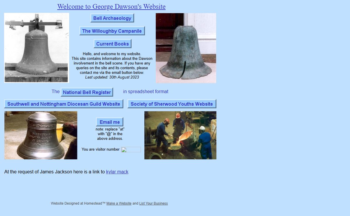 George Dawson's Website
