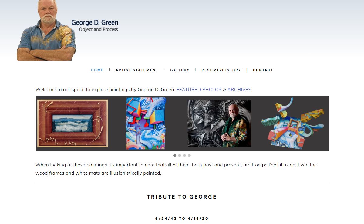George D. Green – Object and Process