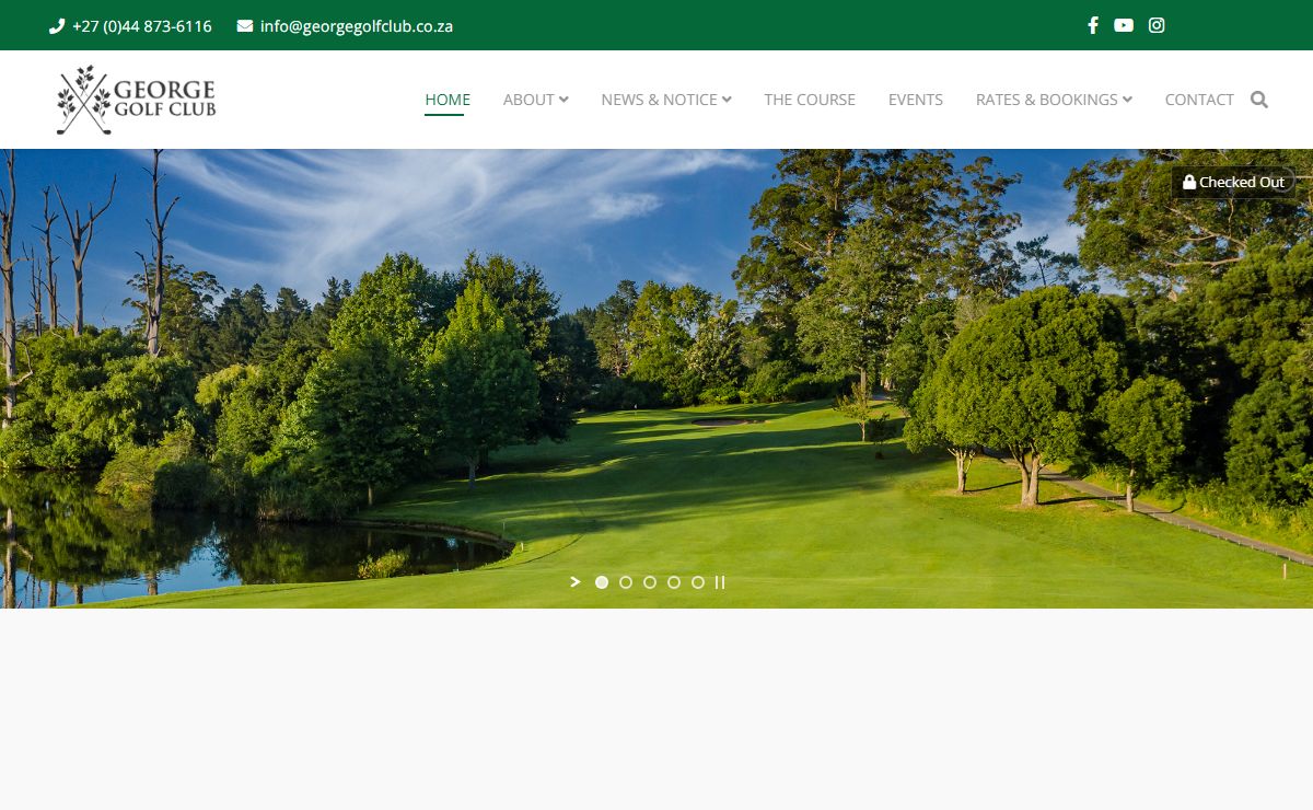 Goerge Golf Club - Home