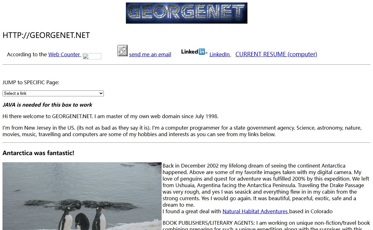 George Lewycky's Home Page __
