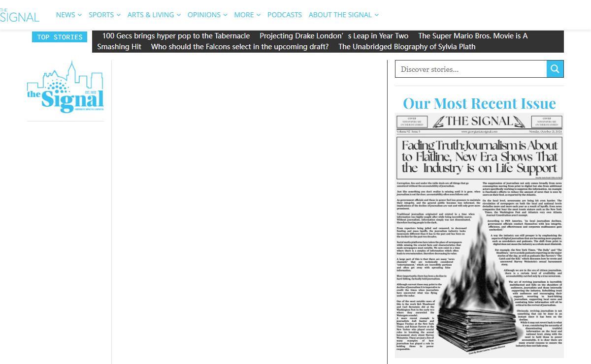 The Signal - Georgia State's Independent Student Newspaper