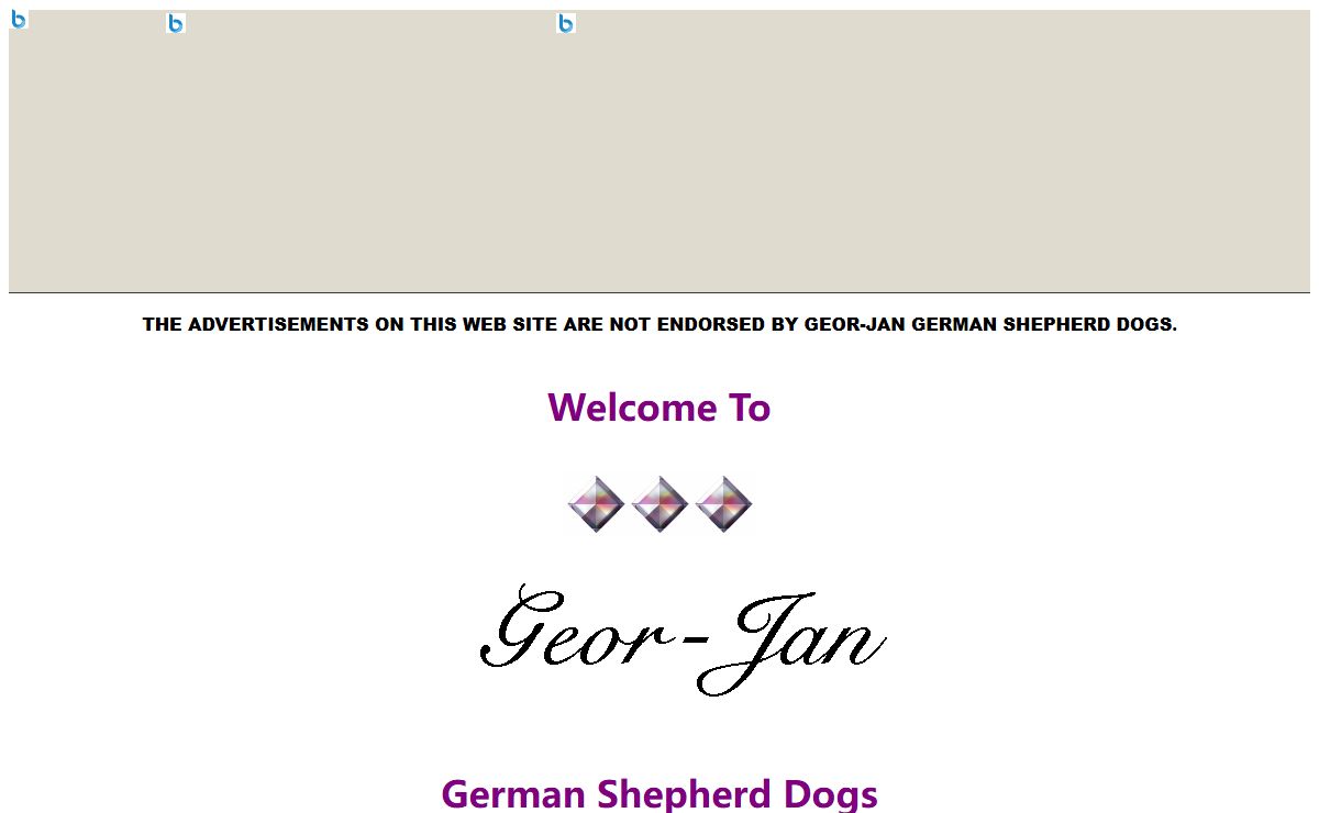 Geor-Jan German Shepherds