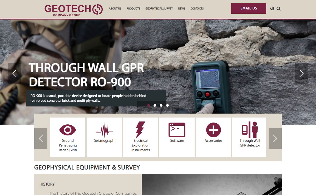 Ground Penetrating Radar (GPR) | Geophysical Equipment