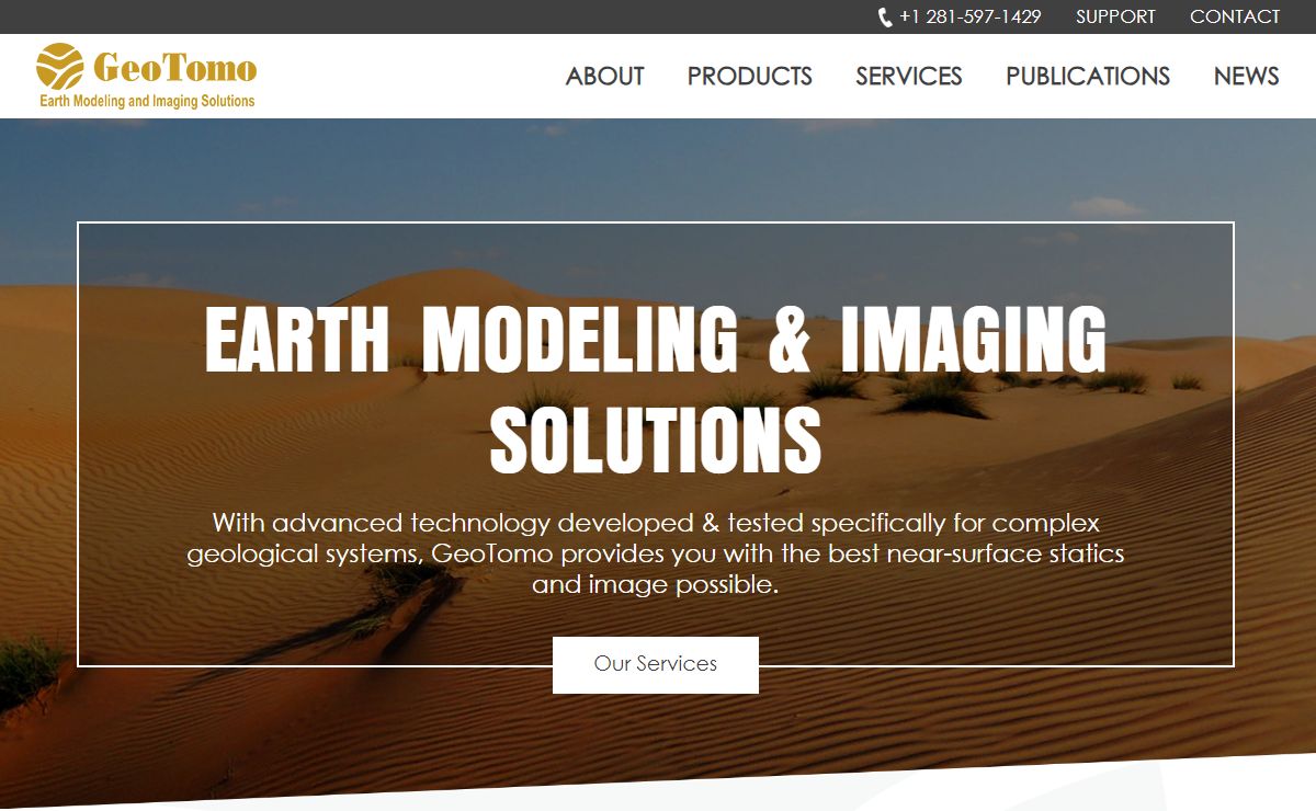 GeoTomo | Earth Modeling and Imaging Solutions