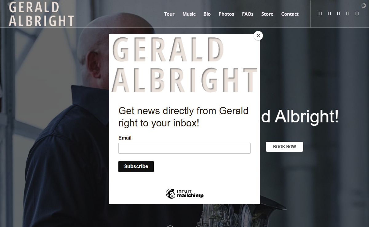 Gerald Albright | Jazz Musician | Official Website