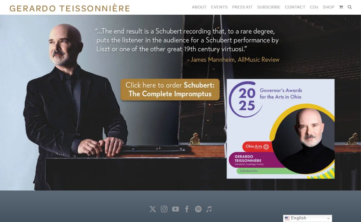 HOME - GERARDO TEISSONNIÈRE