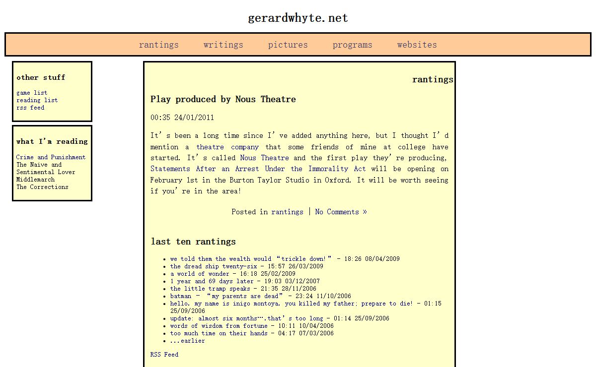 gerardwhyte.netgerardwhyte.net