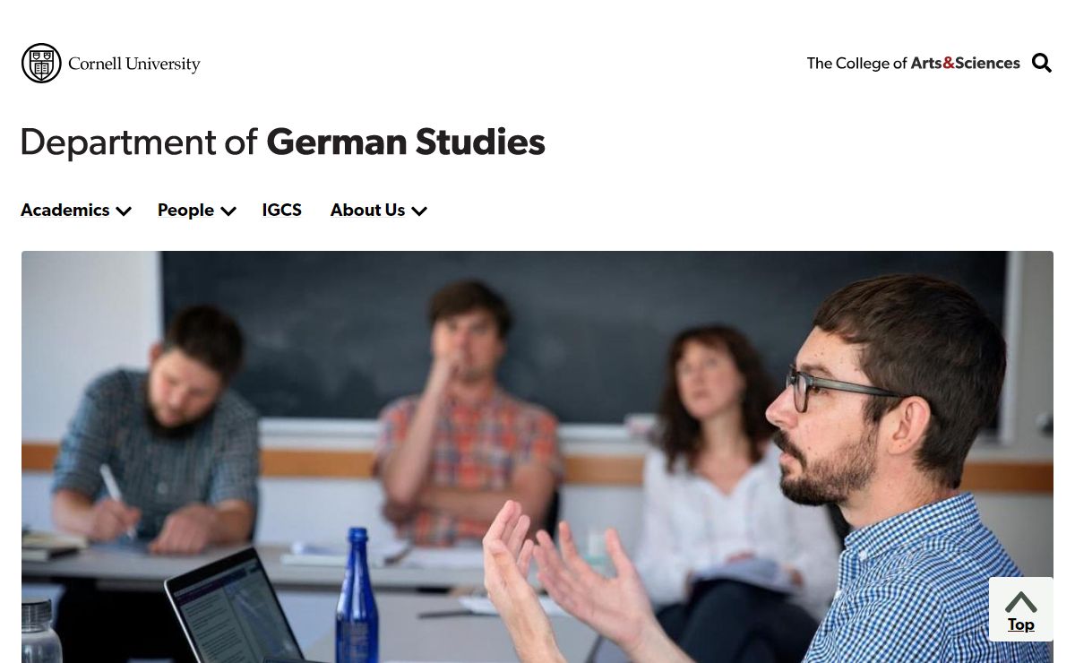 German Studies | Department of German Studies