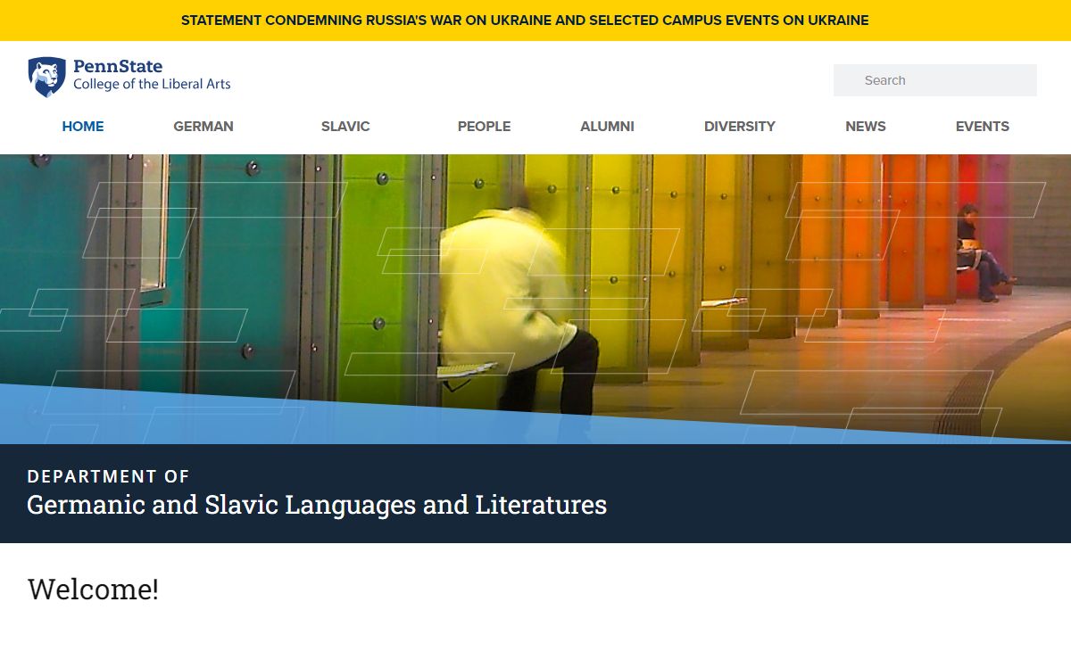 Home - Department of Germanic and Slavic Languages and Literatures