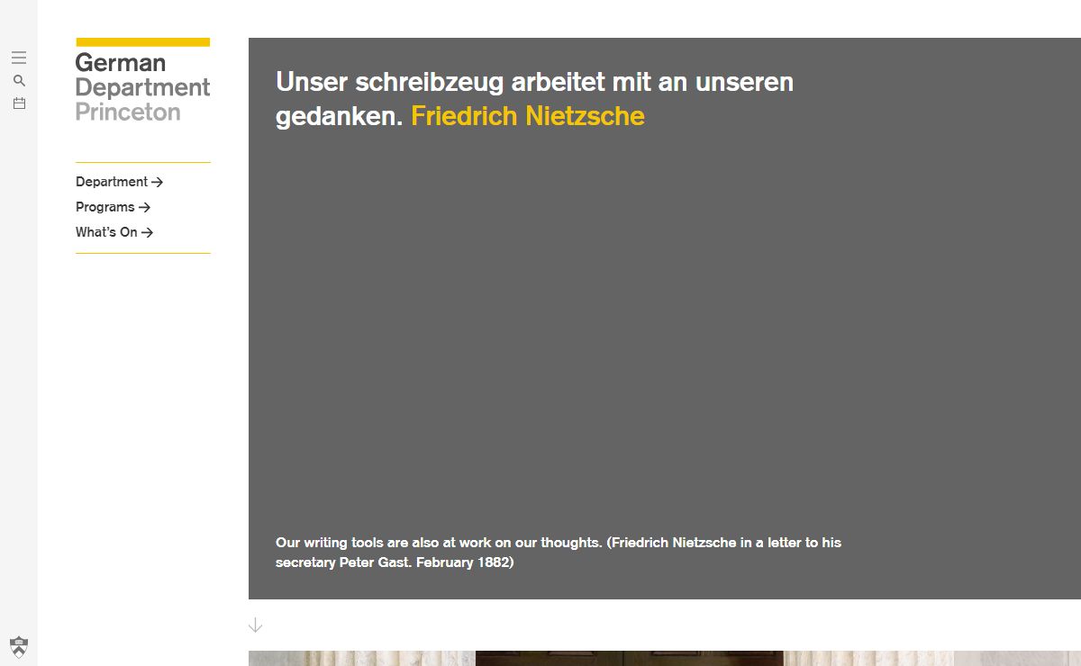 Homepage | Princeton German Department