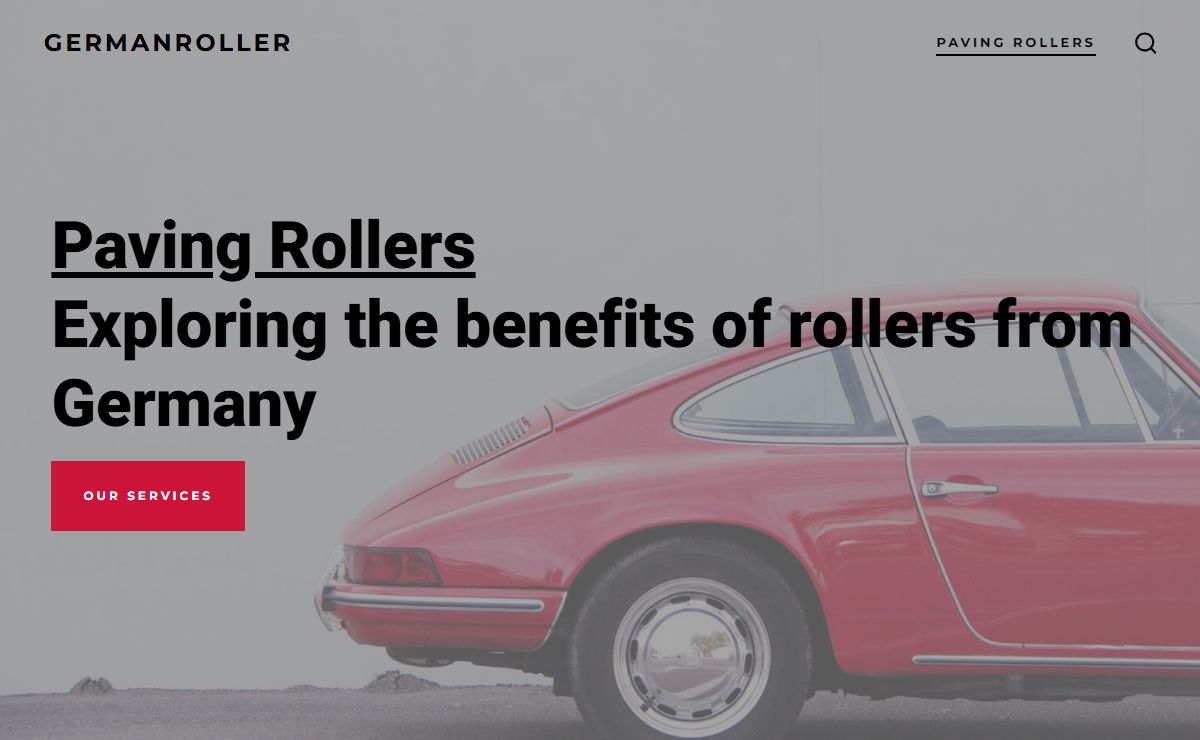 Paving Rollers - germanroller