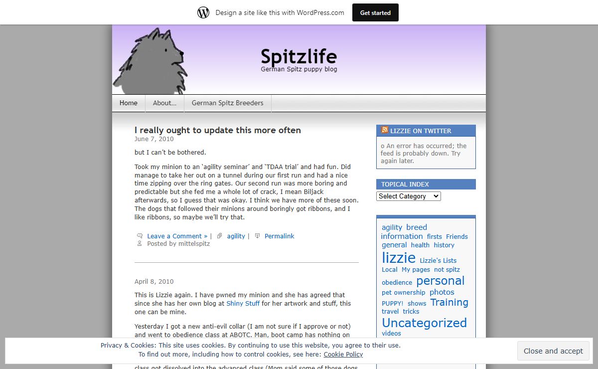 Spitzlife | German Spitz puppy blog