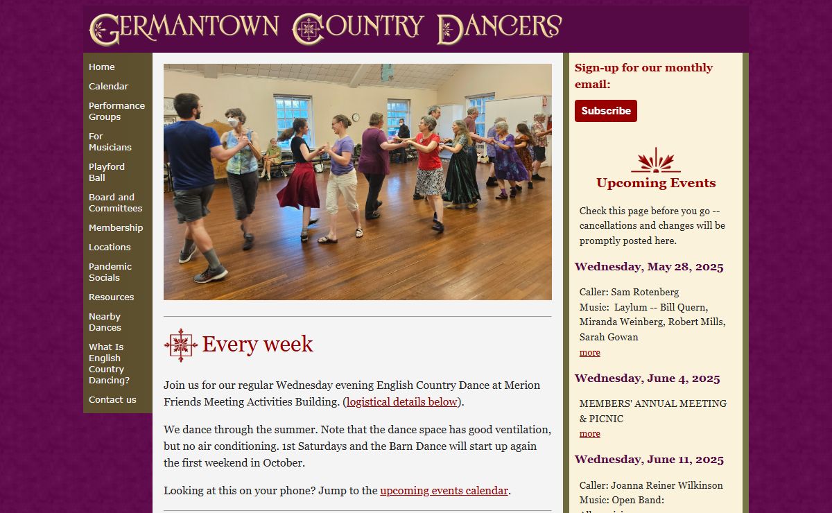 Germantown Country Dancers | Home