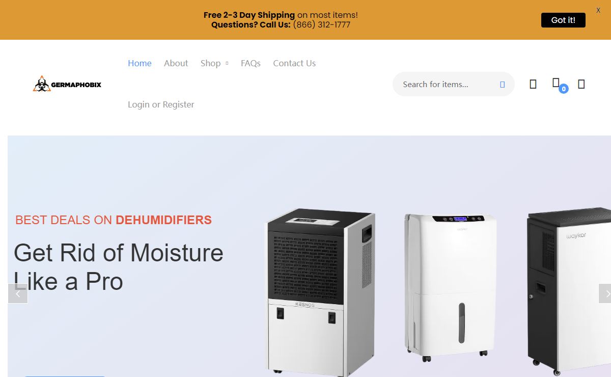 Sanitization, Disinfection and Cleaning Supplies - Germaphobix