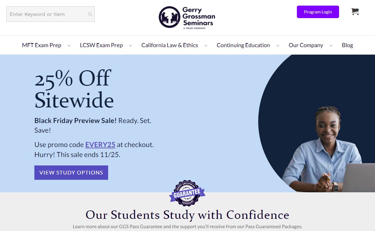 Exam Prep & Continuing Education | Gerry Grossman Seminars