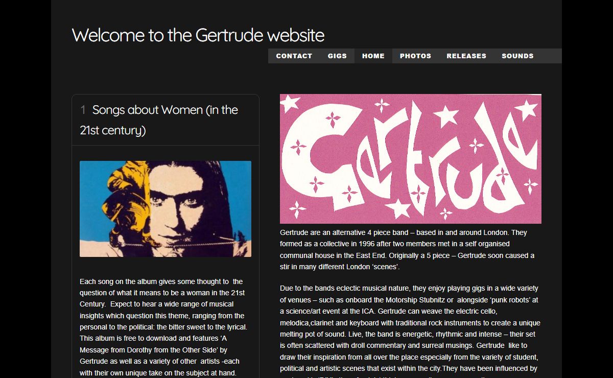 Welcome to the Gertrude website
