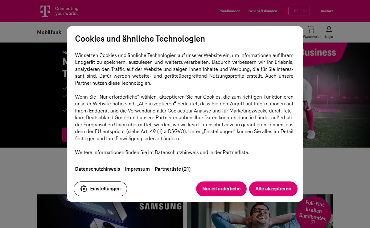 Business Tarife und Produkte | Telekom Geschäftskunden