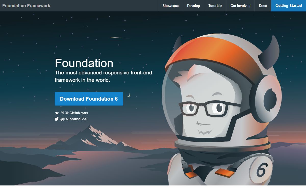 The most advanced responsive front-end framework in the world. | Foundation