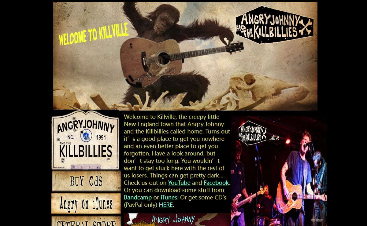 Angry Johnny And The Killbillies