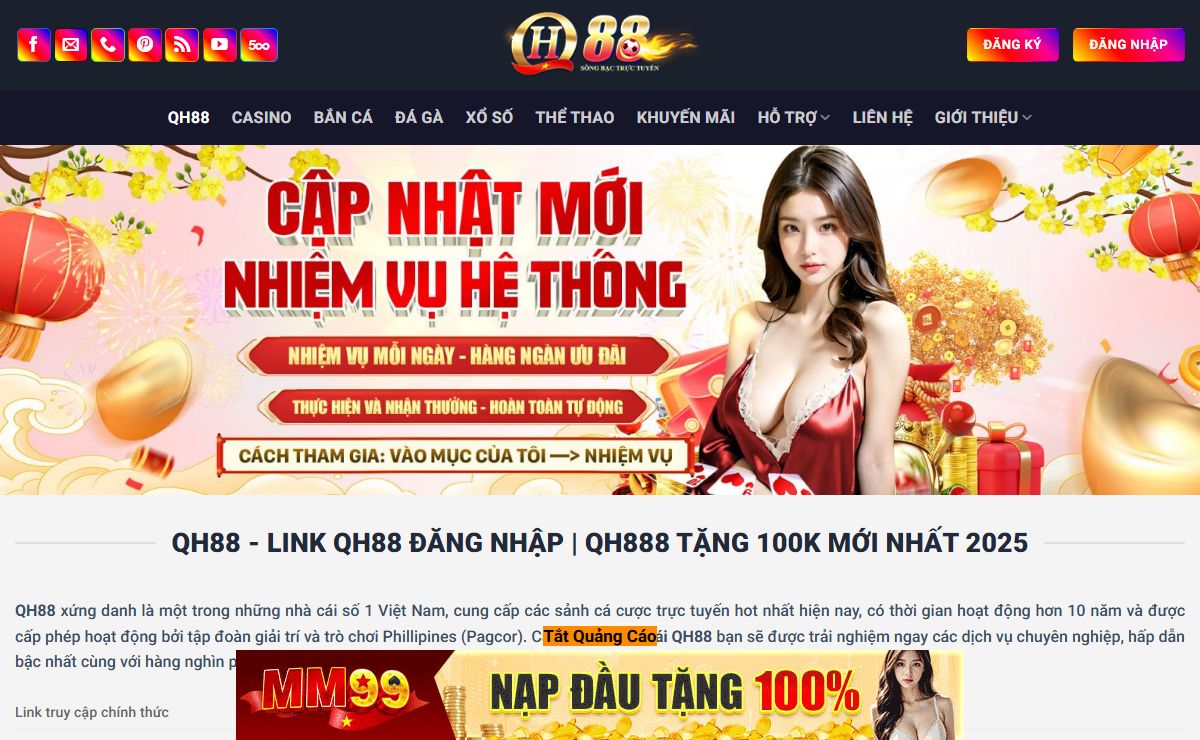 QH88 - Qh88.com | Link Vào QH888 Tặng 100k Chính Thức