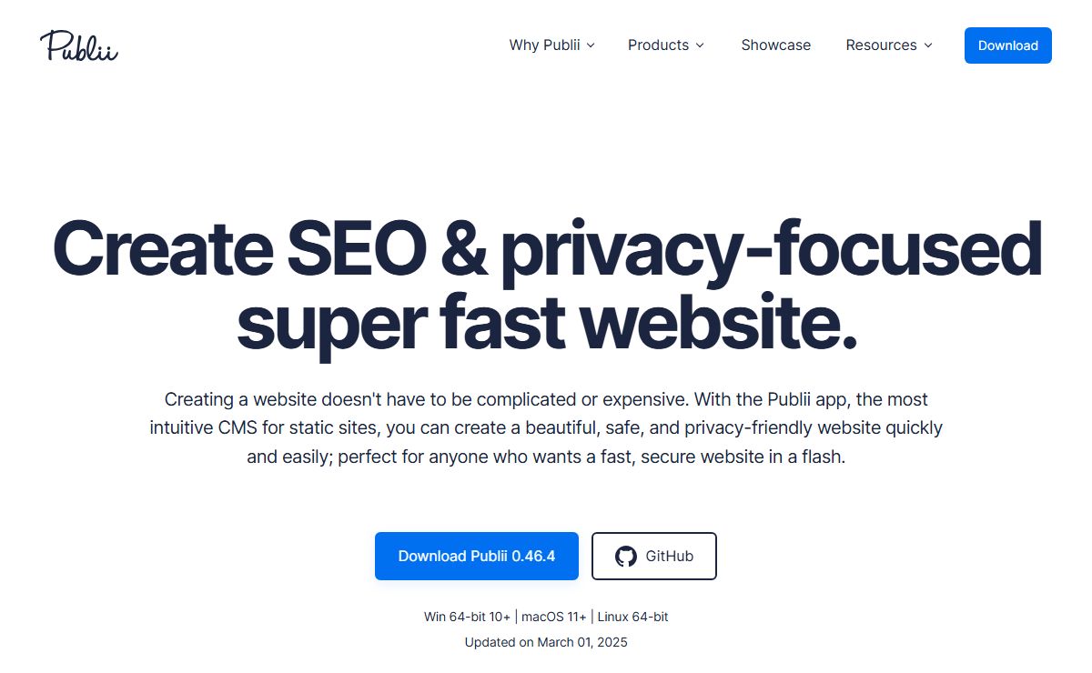 Open-Source Static CMS for Fast, Secure, GDPR & CCPA-Compliant Websites