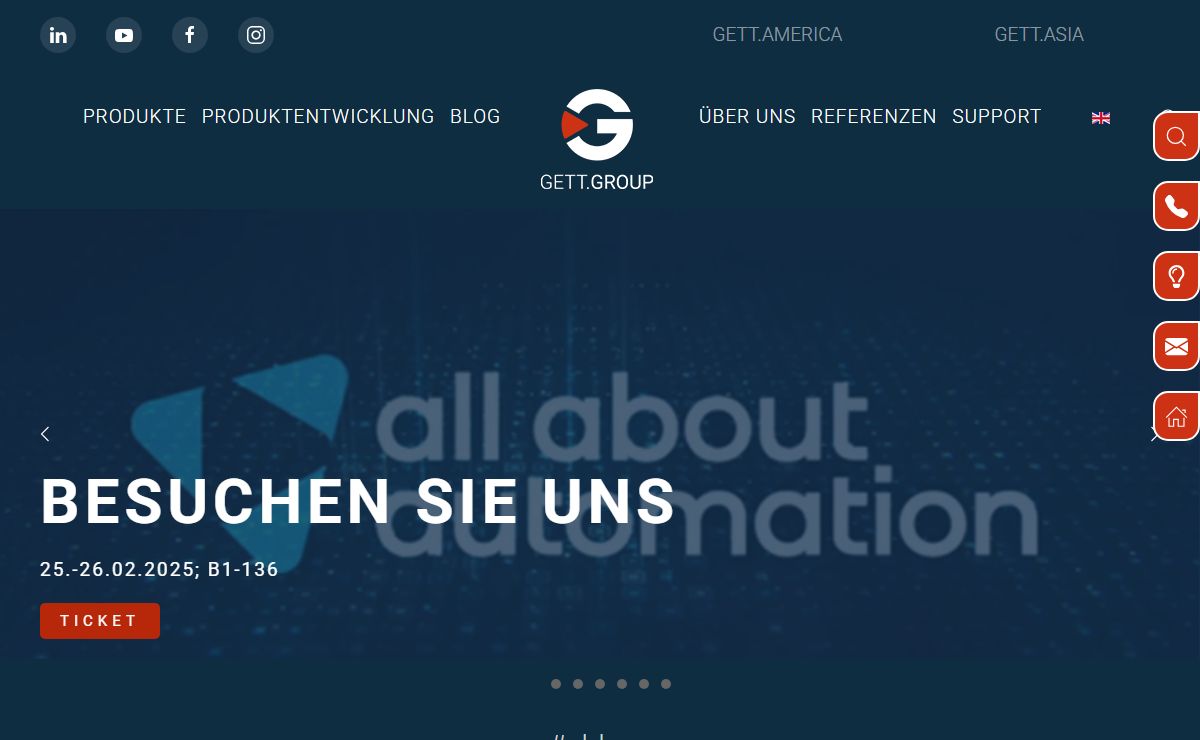 Innovative Bedienlösungen von GETT Gerätetechnik