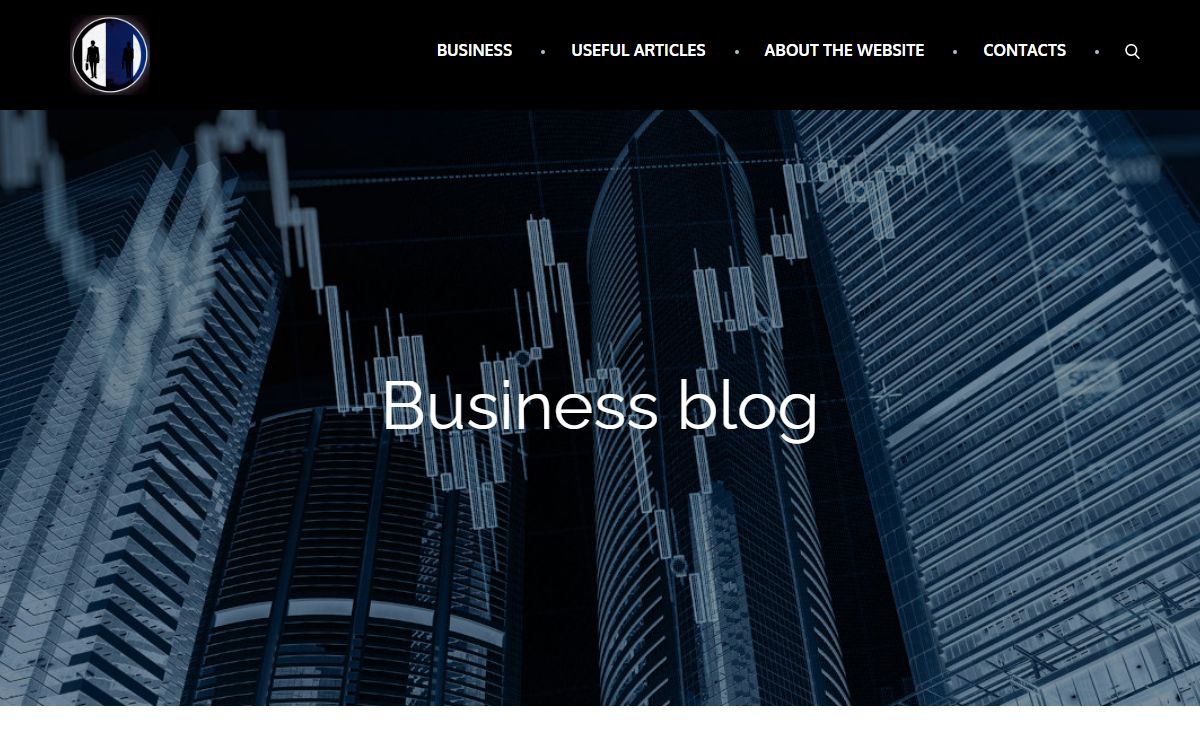 Blog about business — ideas and tips for businessmen