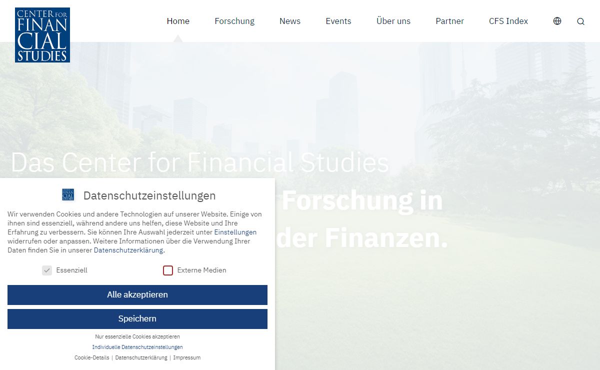 Home - Center for Financial Studies