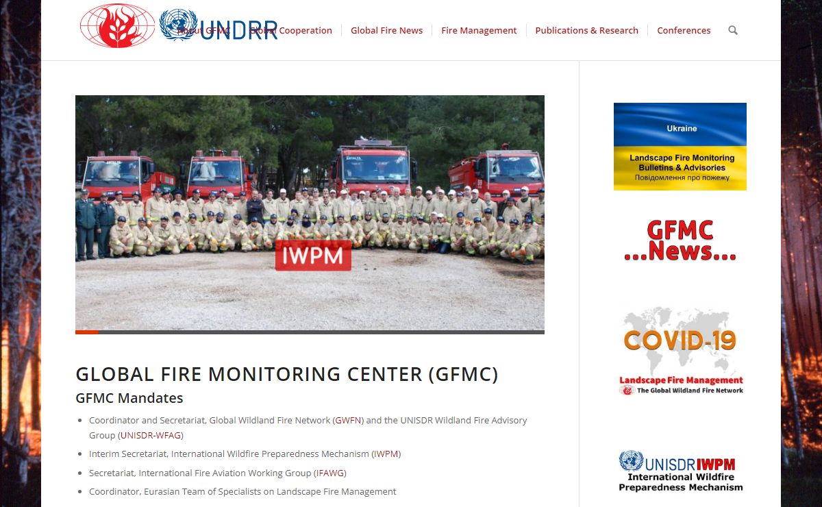 GFMC – Global Fire Monitoring Center