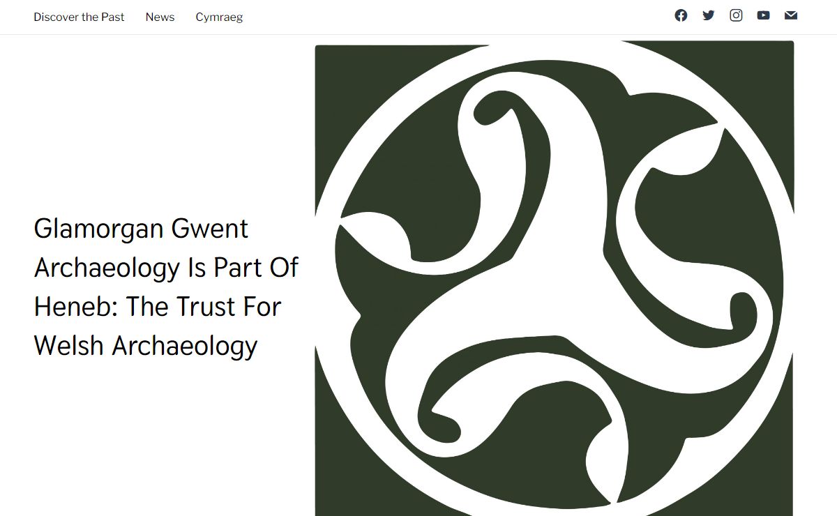 Glamorgan Gwent Archaeology is part of Heneb: The Trust for Welsh Archaeology