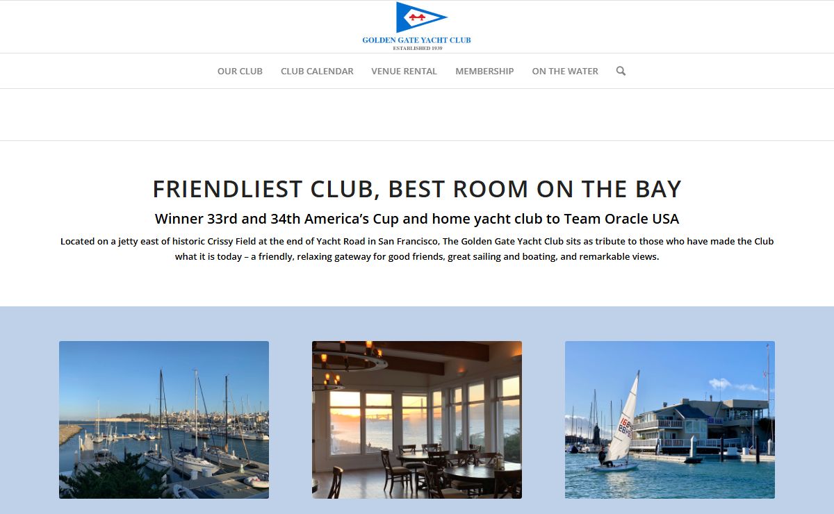Golden Gate Yacht Club – Established 1939